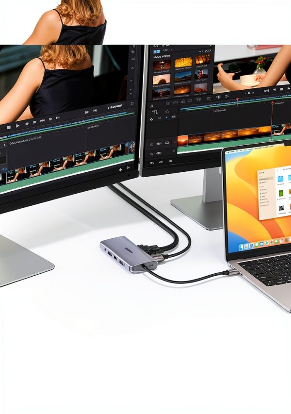 UGREEN 10-in-1 USB-C Docking Station Dual Monitor 100W PD-2