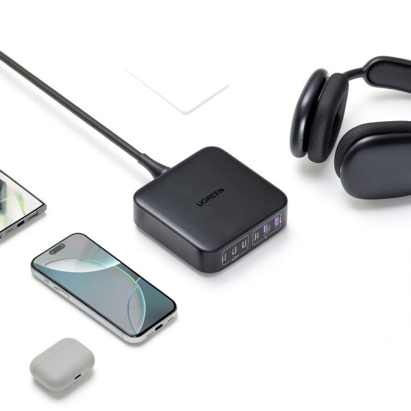 UGREEN Nexode 200W GaN Charger 6 Port Desktop Power Hub-6