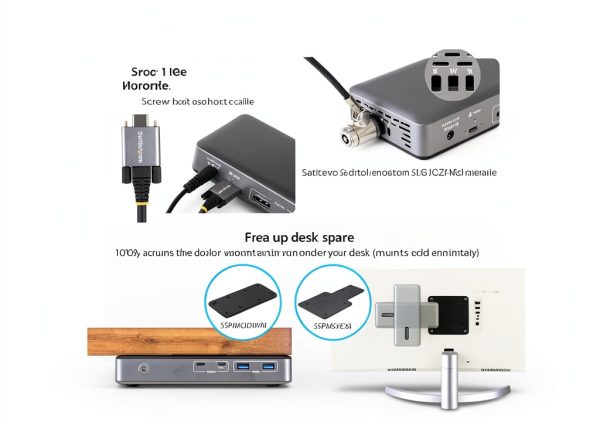 StarTech USB C Docking Station Dual Monitor 4K 100W Charging-6