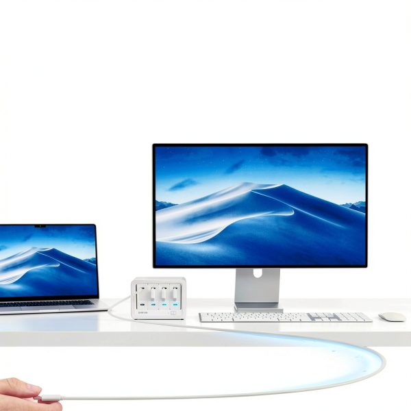 Gitryin Desktop Charging Station 8 AC Outlets 40W Charger-8