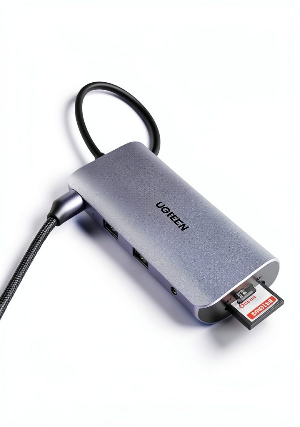 UGREEN 10-in-1 USB-C Docking Station Dual Monitor 100W PD-6