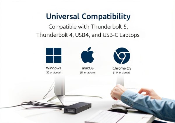 Kensington USB C Docking Station Triple Monitor 100W-13