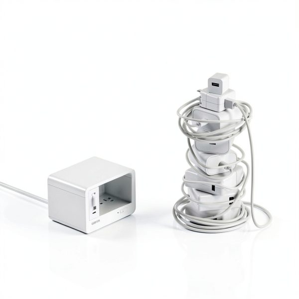 Gitryin Desktop Charging Station 8 AC Outlets 40W Charger-2