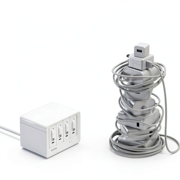 Gitryin Desktop Charging Station 40W Retractable USB-C-2