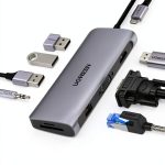 UGREEN 10-in-1 USB-C Docking Station Dual Monitor 100W PD-0