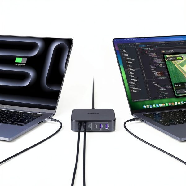 UGREEN Nexode 200W GaN Charger 6 Port Desktop Power Hub-3