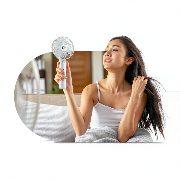 airbro Portable Fan Rechargeable Personal Cooling 5 Speeds-3