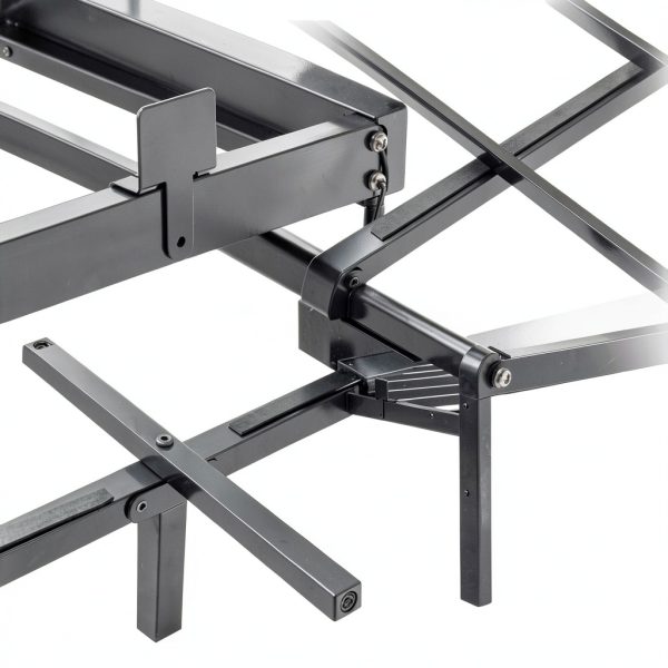 Winado Platform Bed Frame LED Headboard USB Charging Storage-3