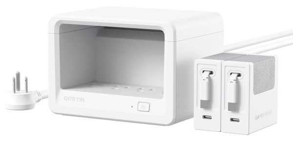 Gitryin Desktop Charging Station 8 AC Outlets 40W USB-C-1