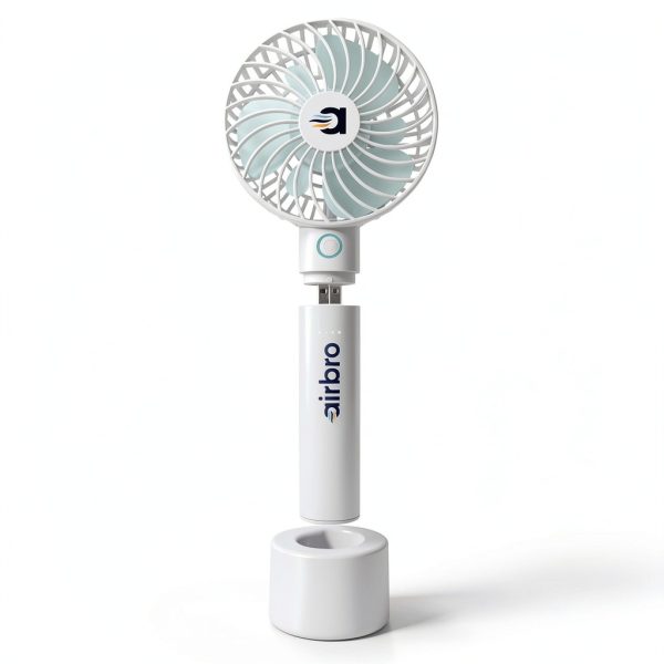 airbro Portable Fan Rechargeable Personal Cooling 5 Speeds-1