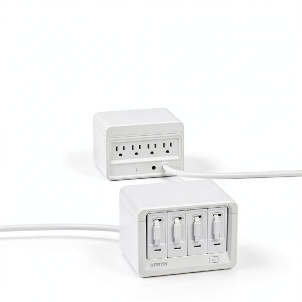 Gitryin Desktop Charging Station 8 AC Outlets 40W Charger-7