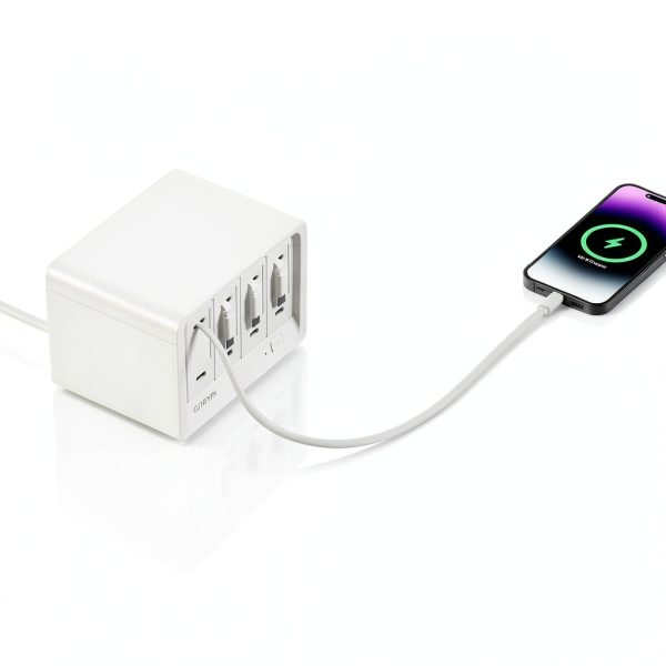 Gitryin Desktop Charging Station 40W Retractable USB-C-5