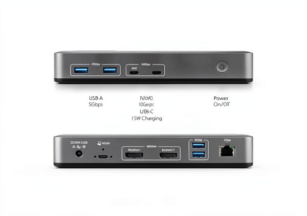 StarTech USB C Docking Station Dual Monitor 4K 100W Charging-3