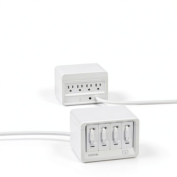 Gitryin Desktop Charging Station 40W Retractable USB-C-3