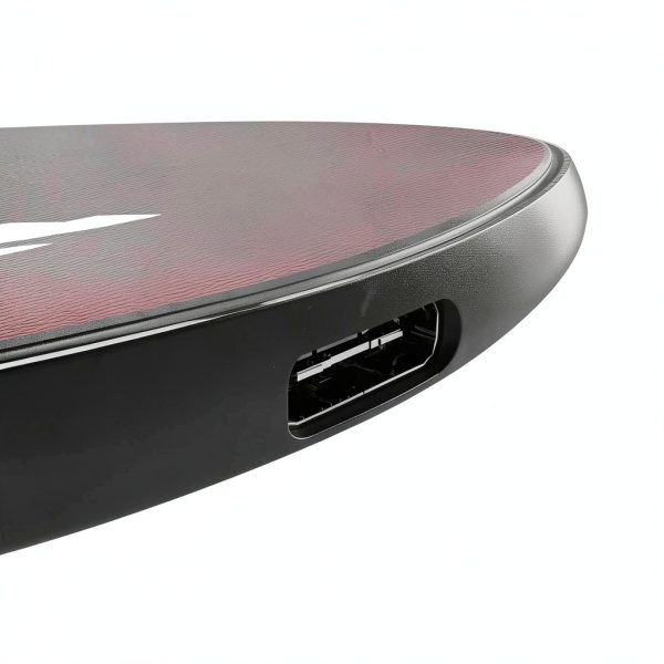 Indiana Hoosiers Wireless Charger Linen Print Keyscaper-2