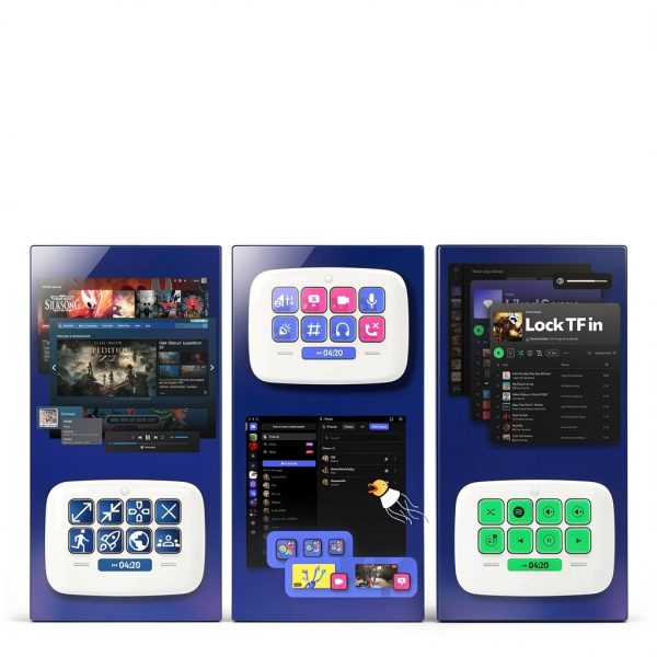 Elgato Stream Deck Neo White Touchscreen Controller for Creators-4