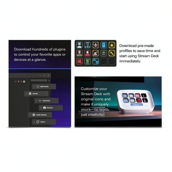 Elgato Stream Deck Neo White Touchscreen Controller for Creators-9
