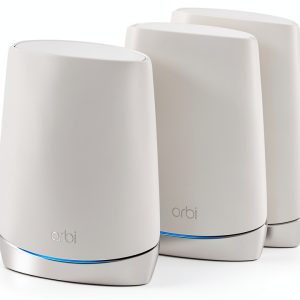 NETGEAR Orbi Tri-Band Mesh WiFi System 3‑Router 2‑Satellite RBK753S-0