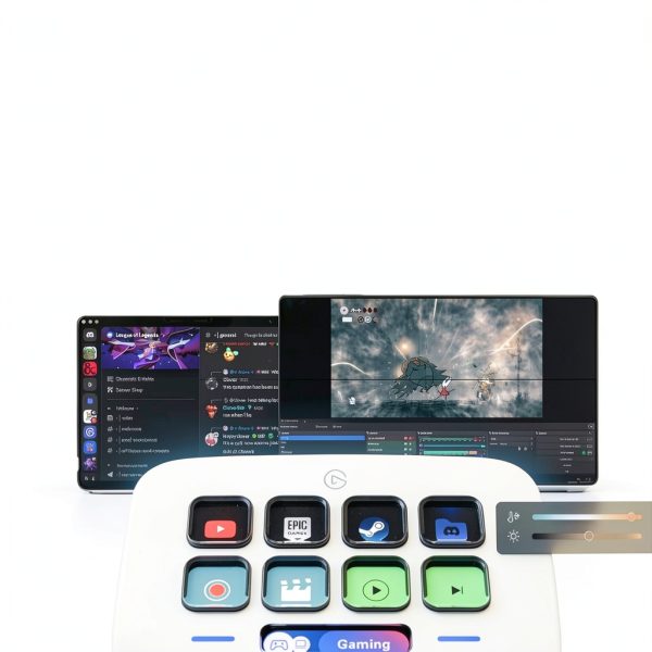 Elgato Stream Deck Neo White Touchscreen Controller for Creators-1