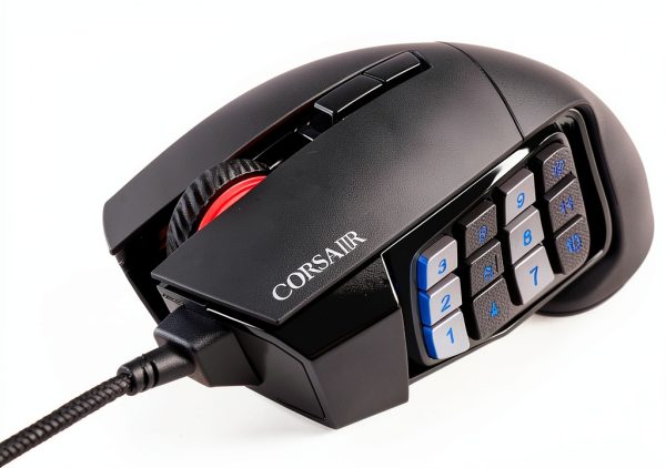 Corsair Scimitar Elite Wired Mouse with 17 Programmable Buttons Black-2
